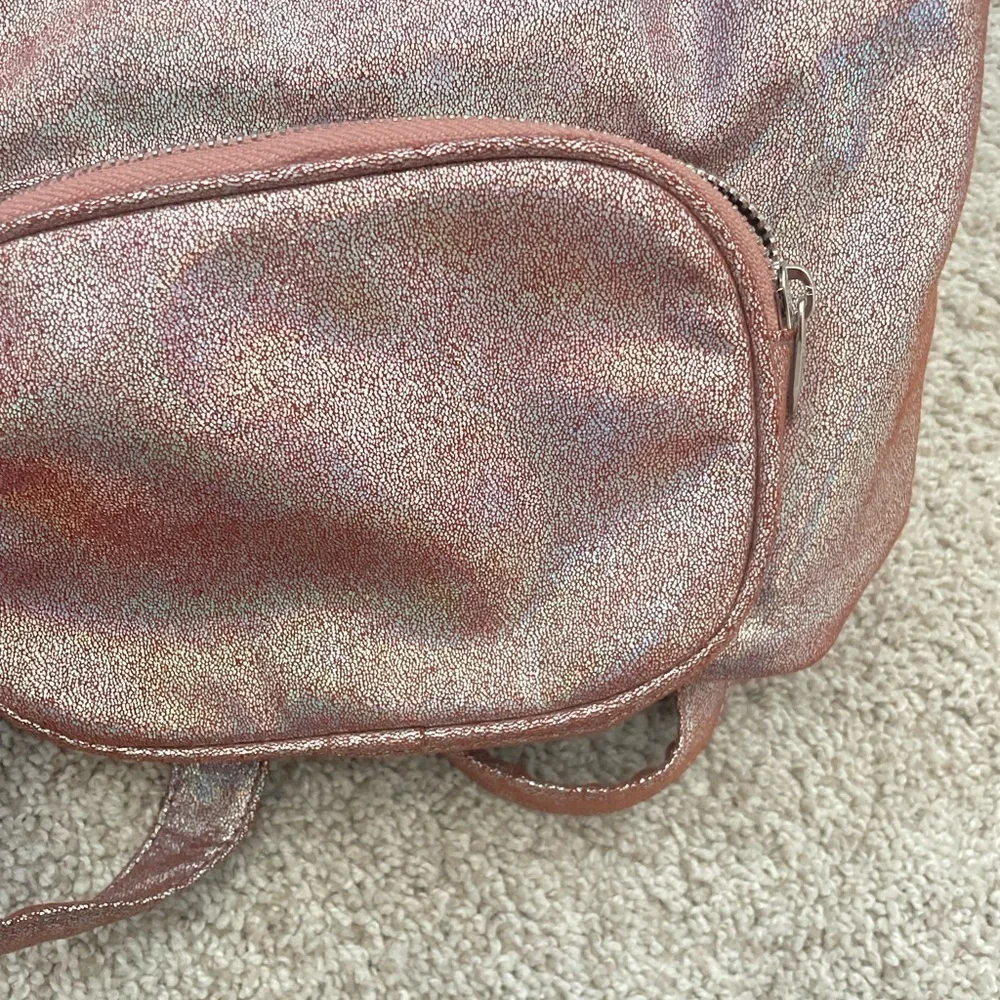 Wild Fable mini backpack sparkly iridescent pink NWOT